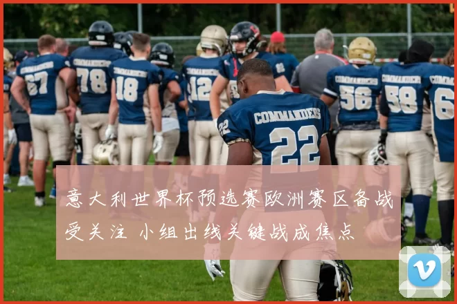 意大利世界杯预选赛欧洲赛区备战受关注 小组出线关键战成焦点