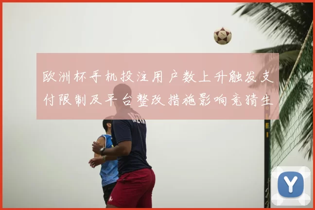 欧洲杯手机投注用户数上升触发支付限制及平台整改措施影响竞猜生态